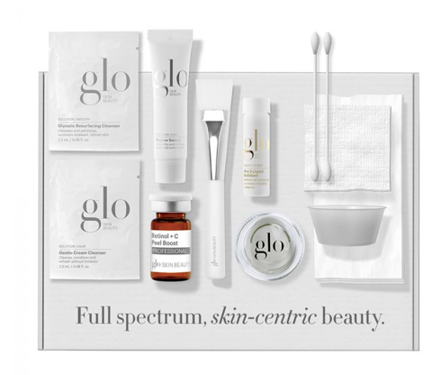 Glo Retinol + C Smoothing Peel in a Box