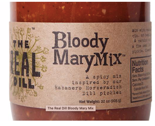 The Real Dill Bloody Mary Mix