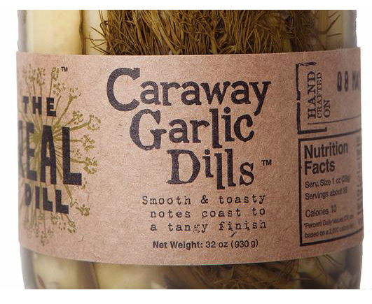 The Real Dill Caraway Garlic Dills